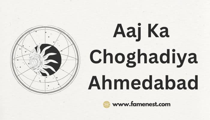 Today Choghadiya Ahmedabad
